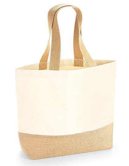 Jute Canvas Shopper