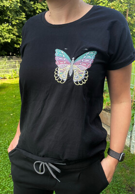 Erwachsenen T-Shirt Schmetterling
Gr. S - XXL möglich