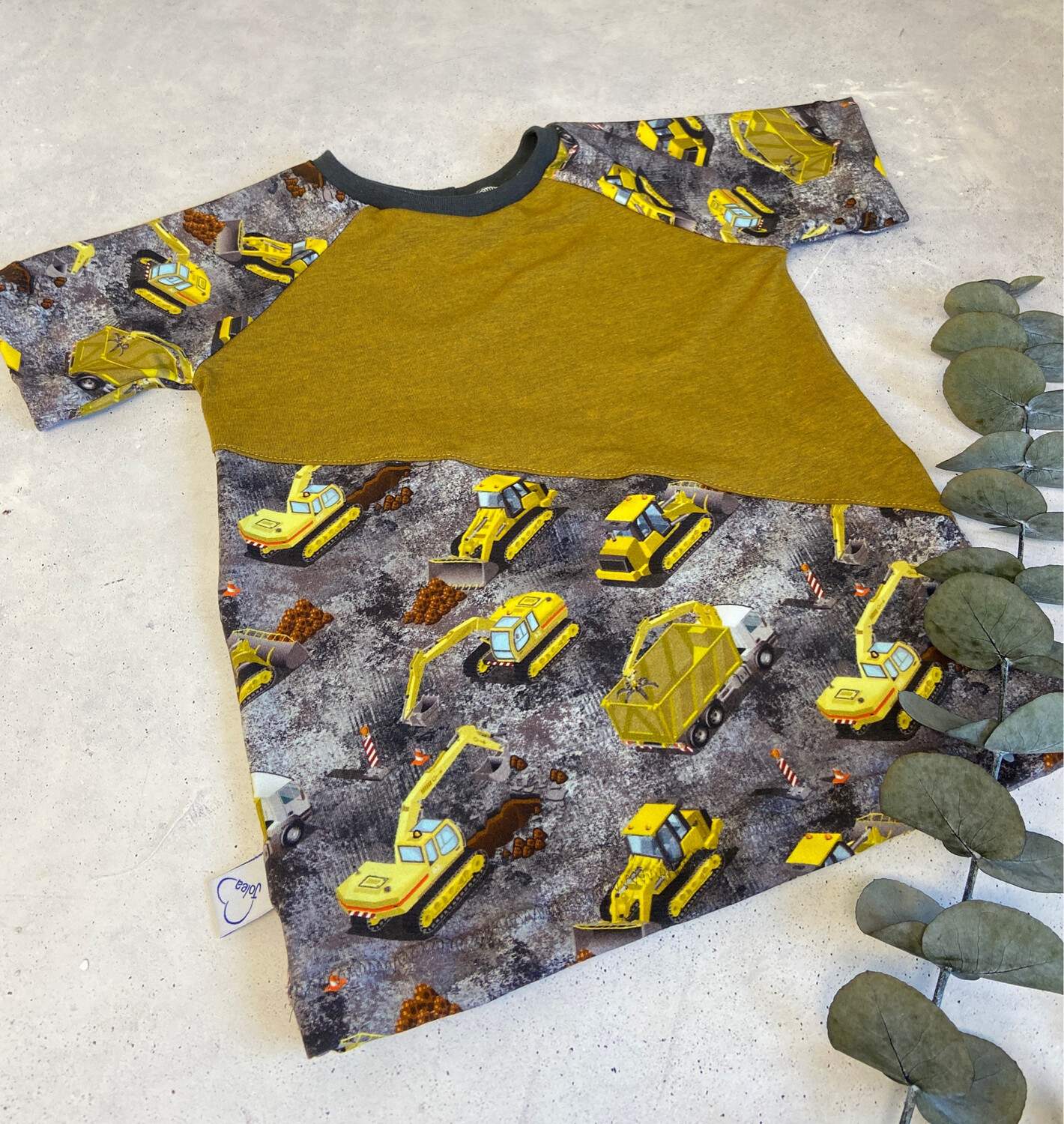 T-Shirt Baustelle Gr. 62 - Gr. 140