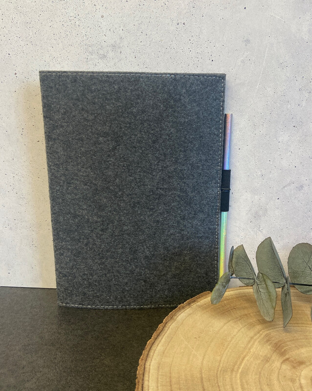 Notizbuch aus Filz Blanko