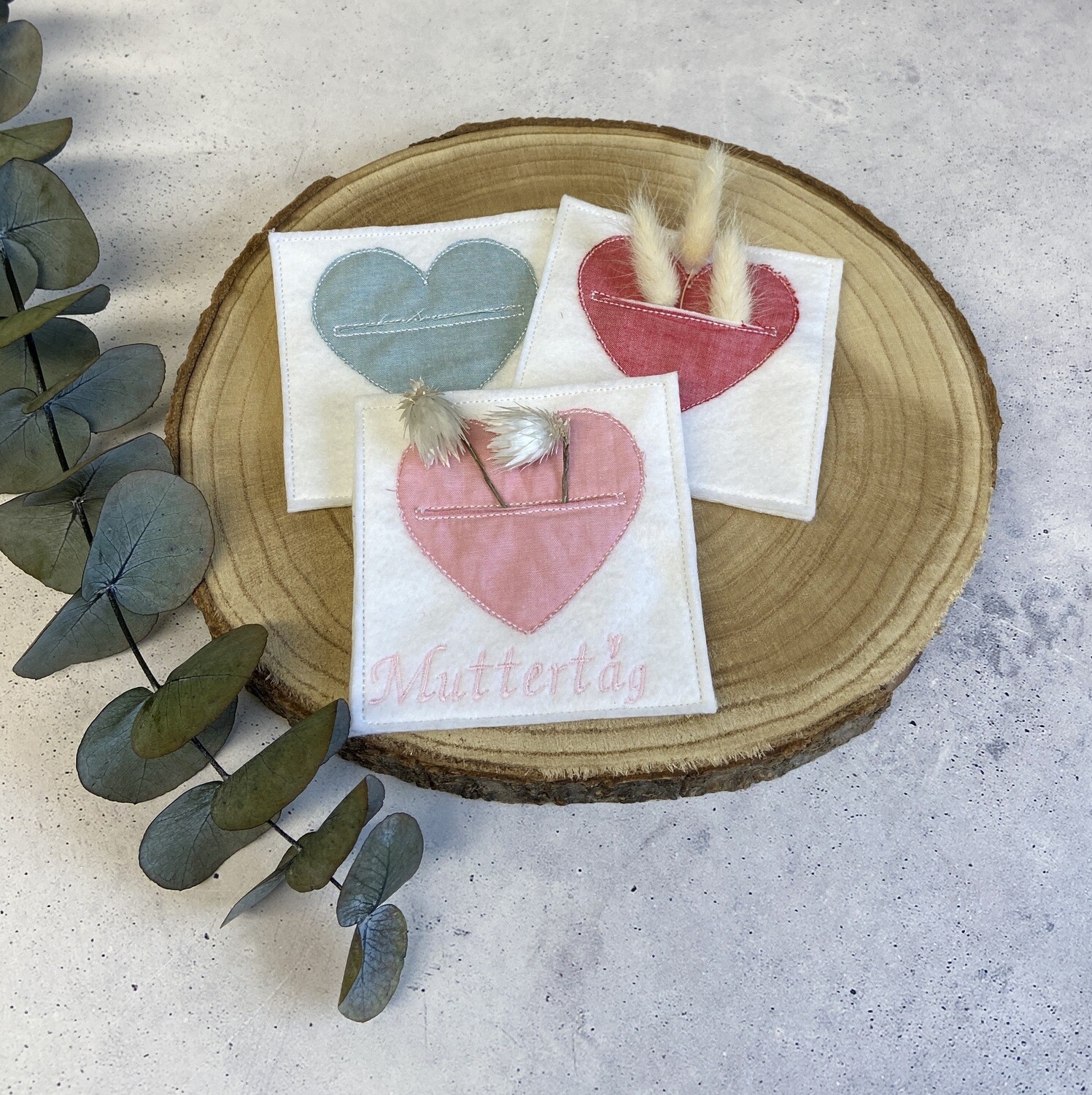 Wunscherfüller Herz  / Geldgeschenk / Gutschein / Muttertag / Valentinstag
