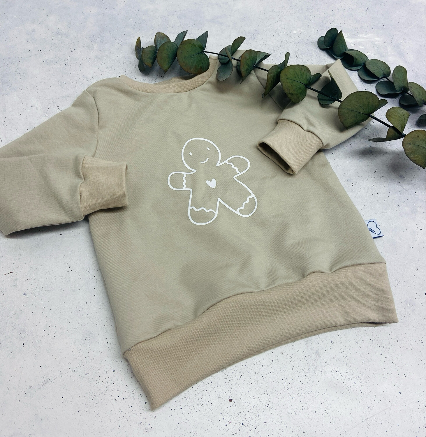 Sofortkauf Pullover mit Lebkuchen Motiv Gr. 92