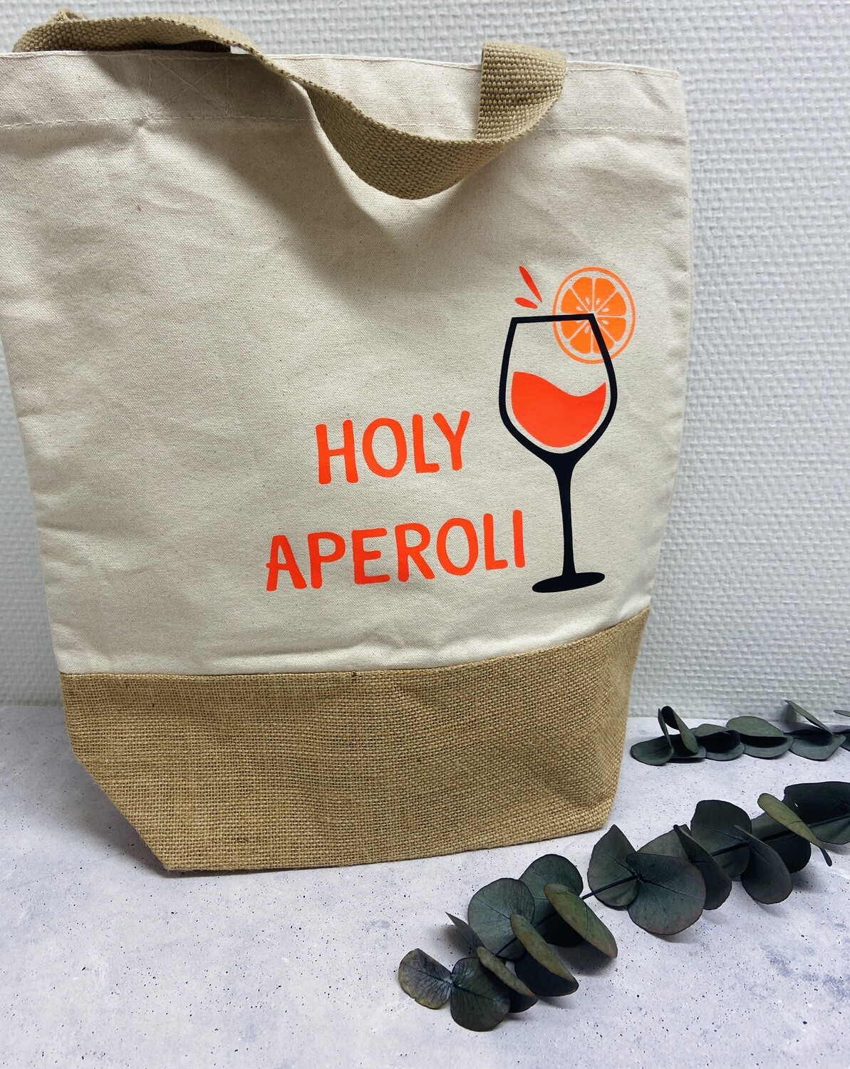 Jute Canvas Tasche HOLY APEROLI