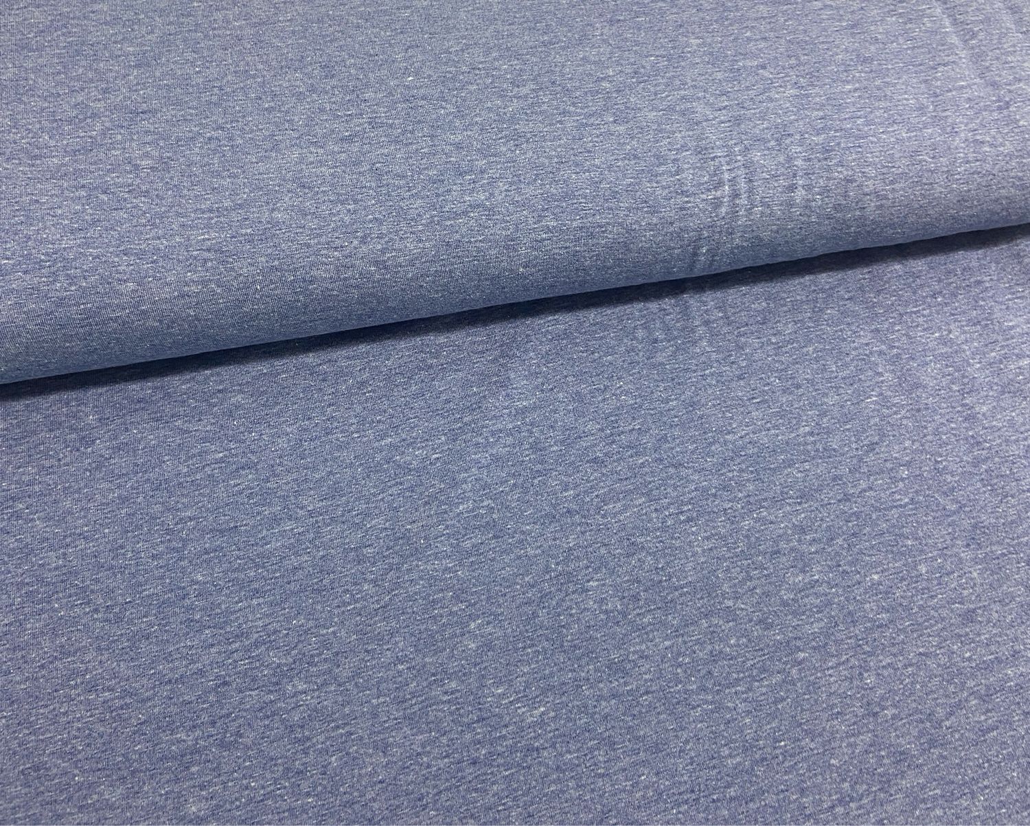 Jersey Blau meliert