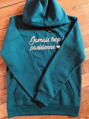 Le hoodie comfy vert forêt