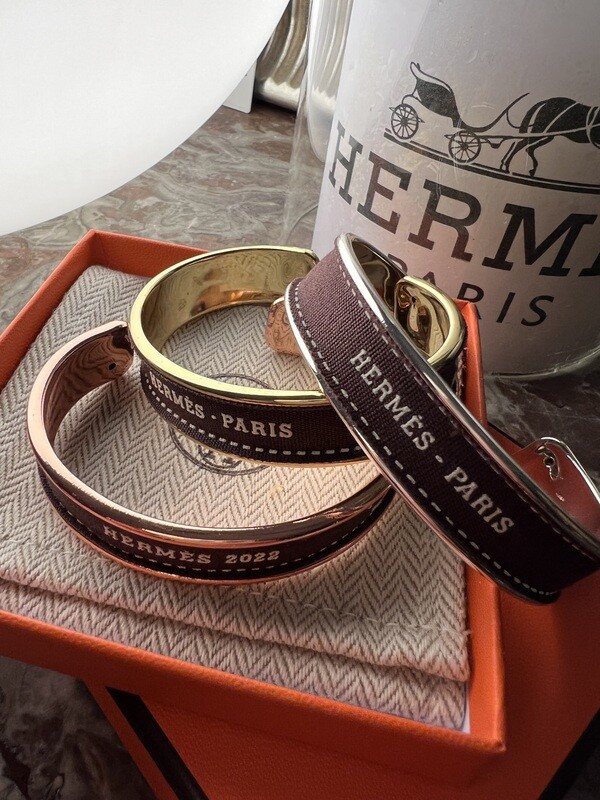 Jonc upcyclé Hermès