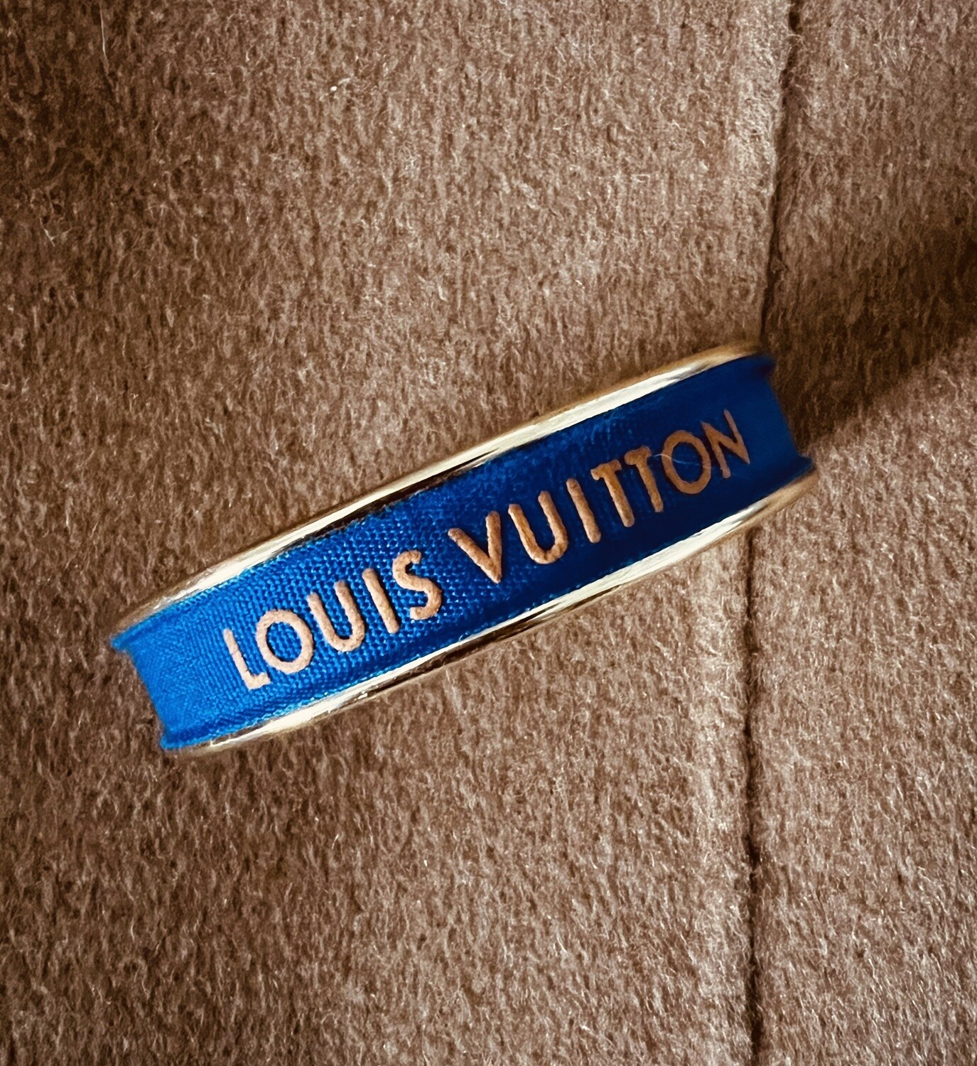 Jonc upcyclé Louis Vuitton