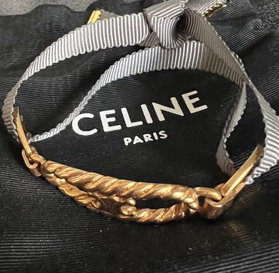 Bracelet upcyclé Céline « ruban »