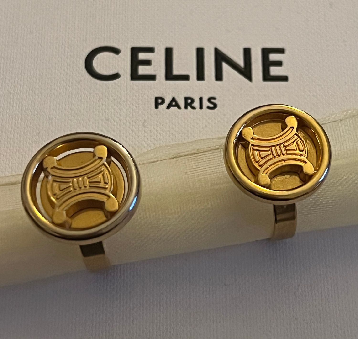 Bague upcyclée « la petite Céline »