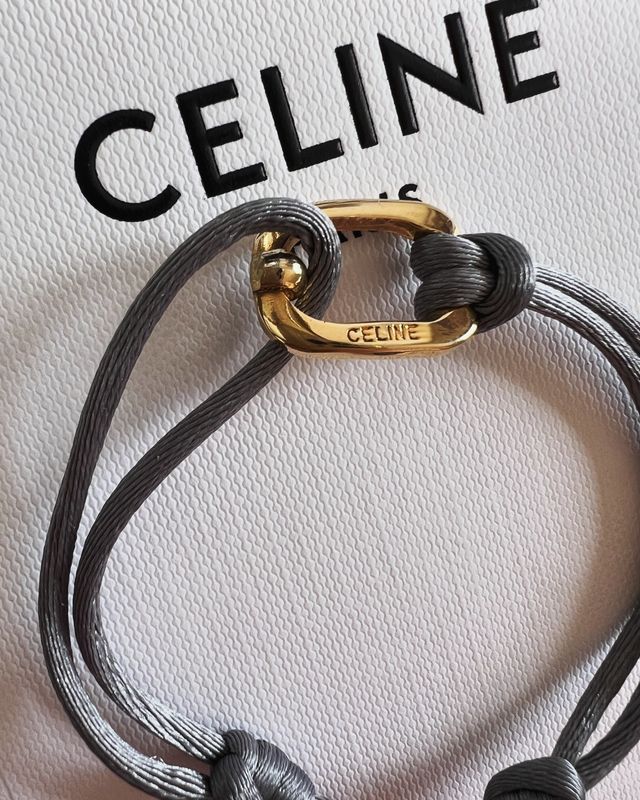 Bracelet upcyclé Céline « alouette »