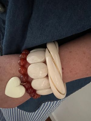 Bracelet perles naturelles cornalines