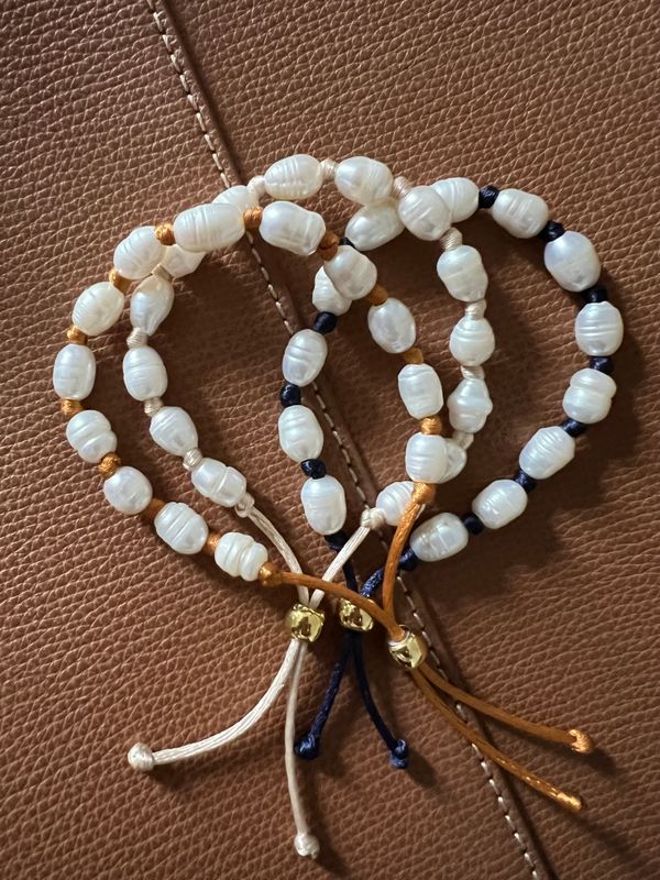 Bracelet perles d’eau douce
