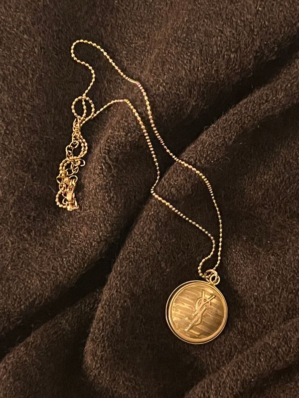 Collier upcyclé YSL