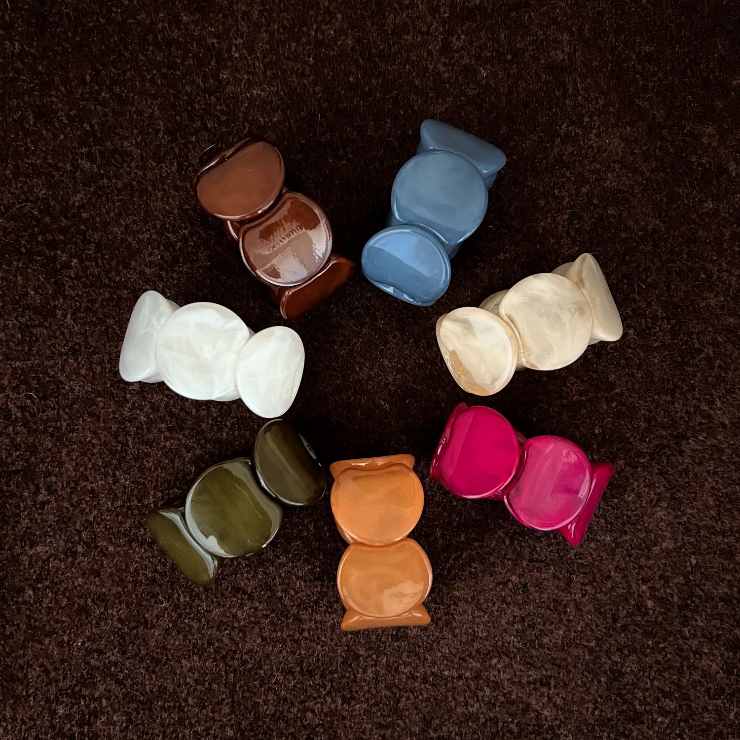 Bracelet Lune, Couleur: Chocolat