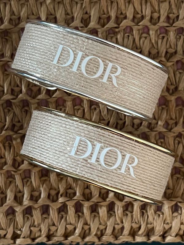 Manchette upcyclée Dior