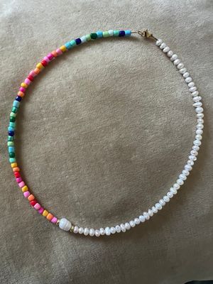 Collier Primavera &amp; rocailles