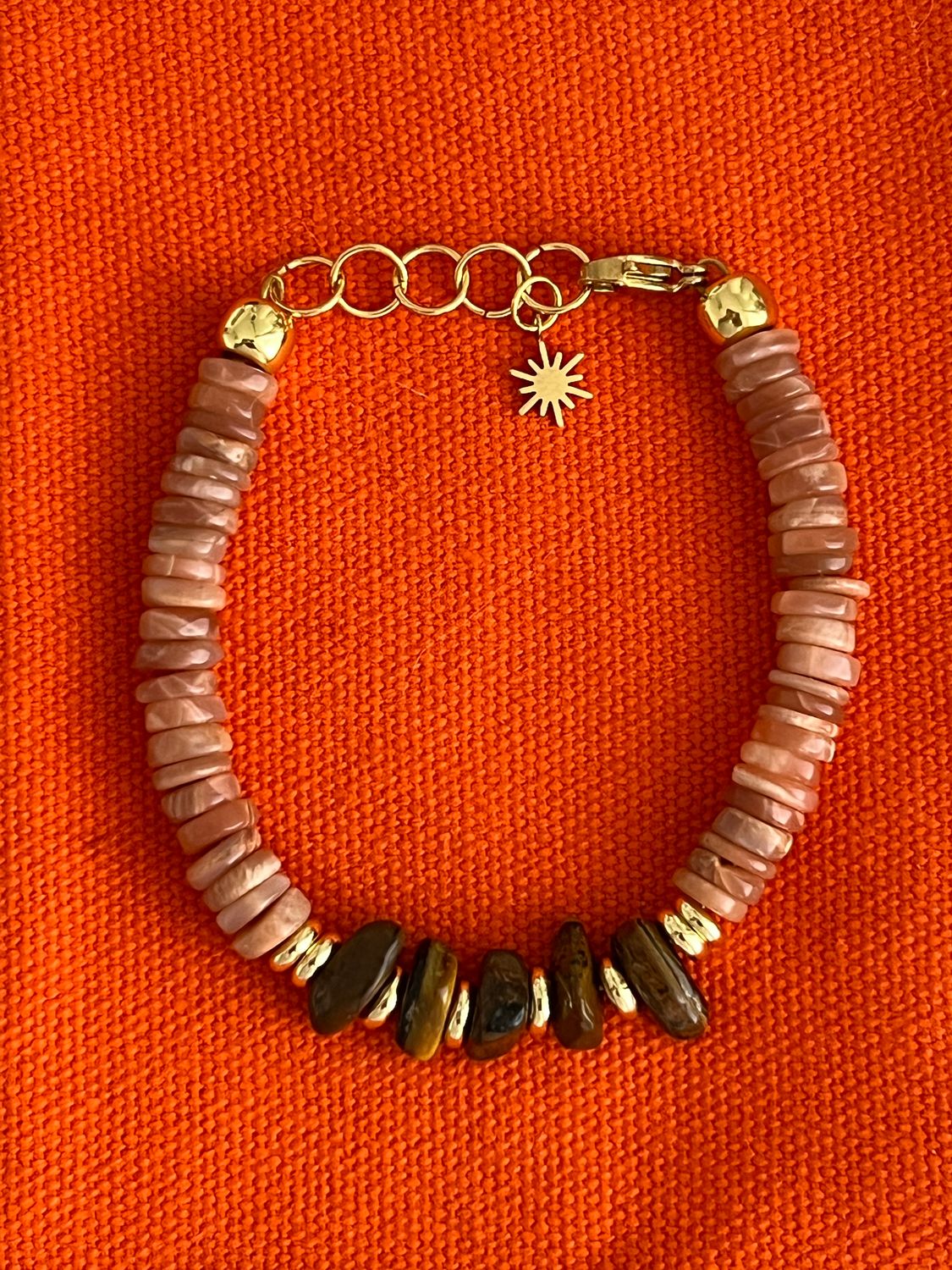 Bracelet Portofino peach