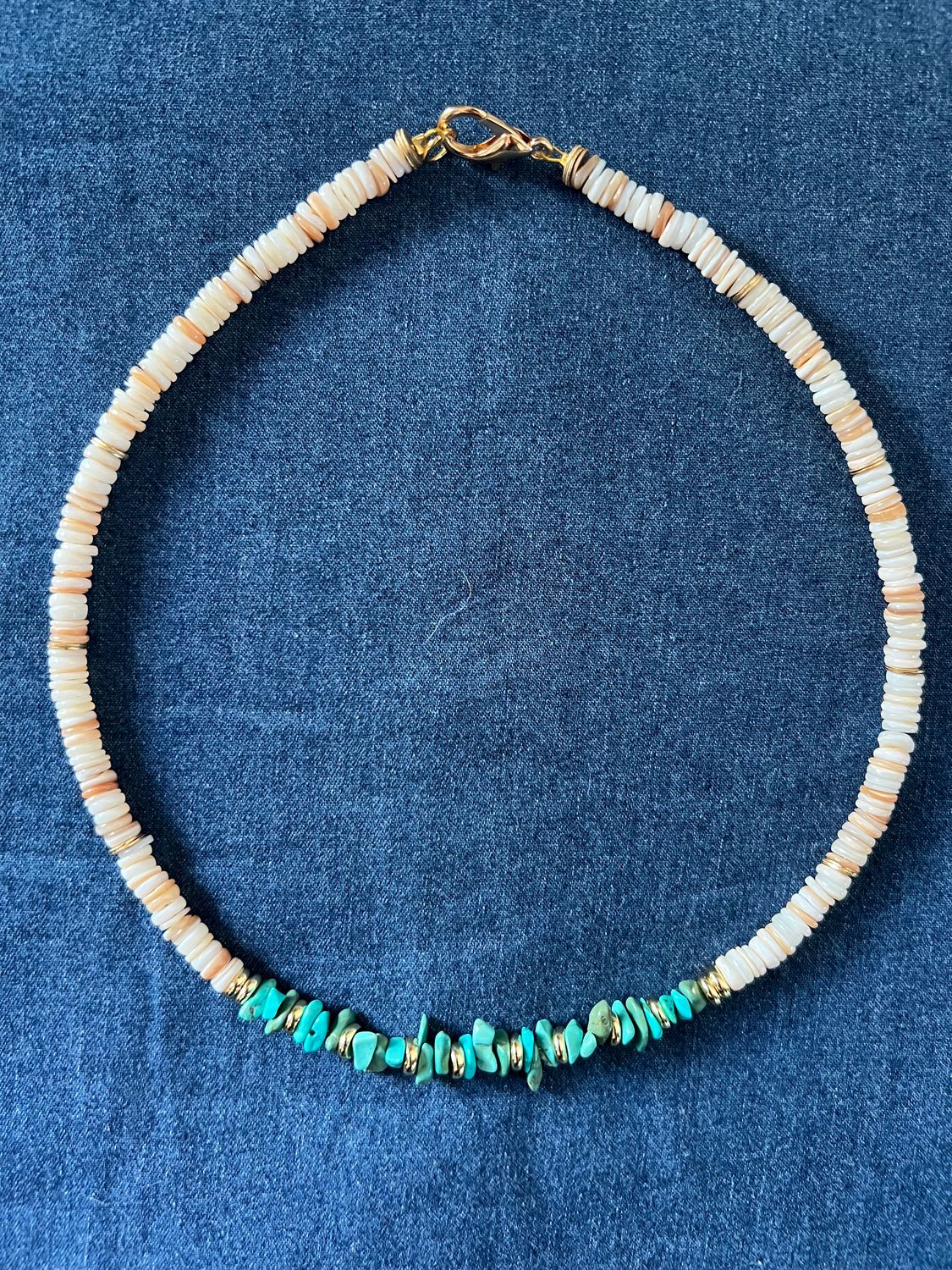 Collier Portofino beige