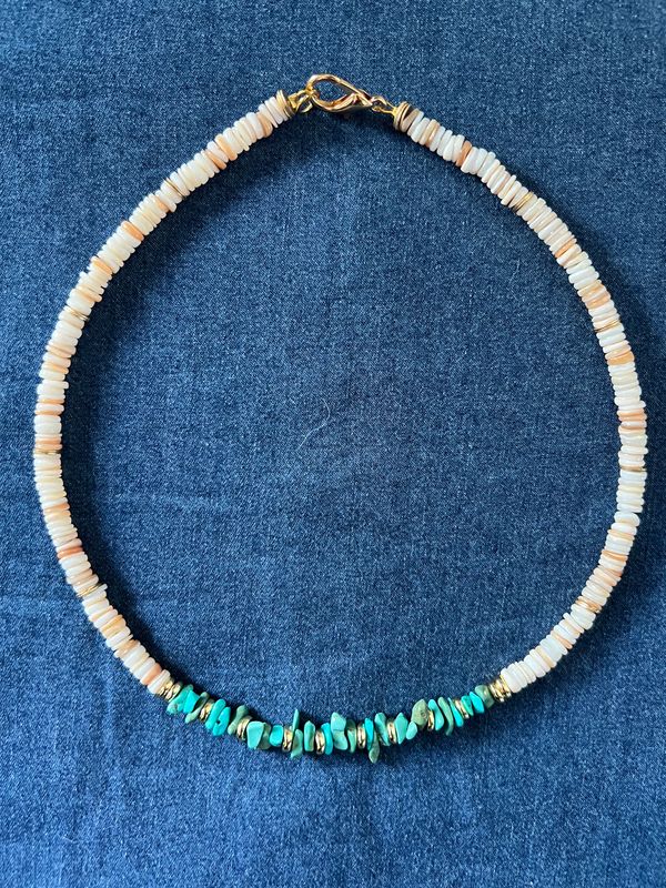 Collier Portofino beige