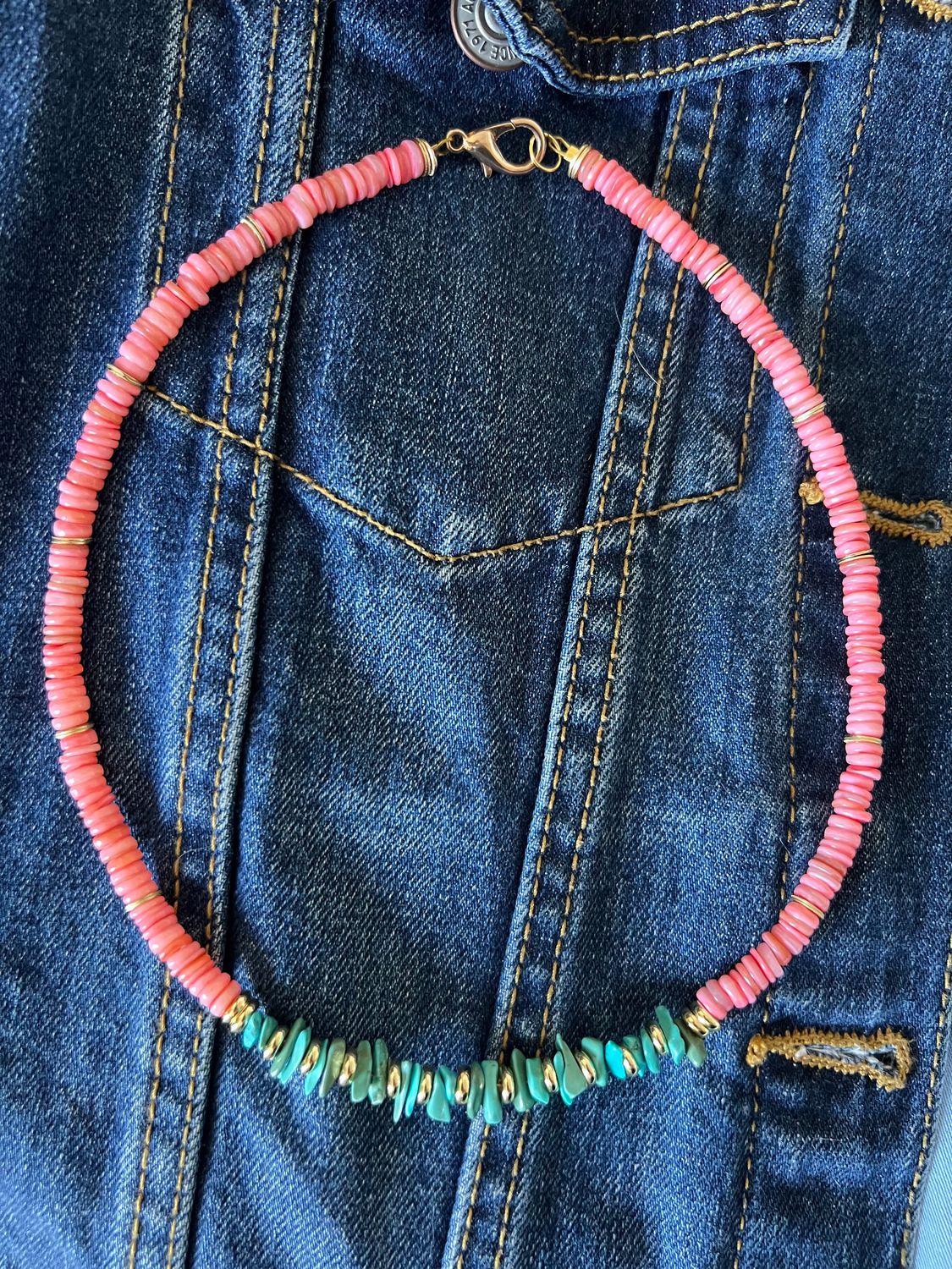 Collier Portofino rose