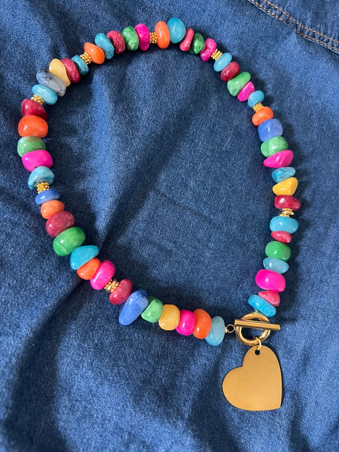 Collier Rio cœur