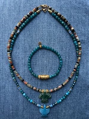 Collier Rio green