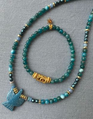 Collier Rio blue