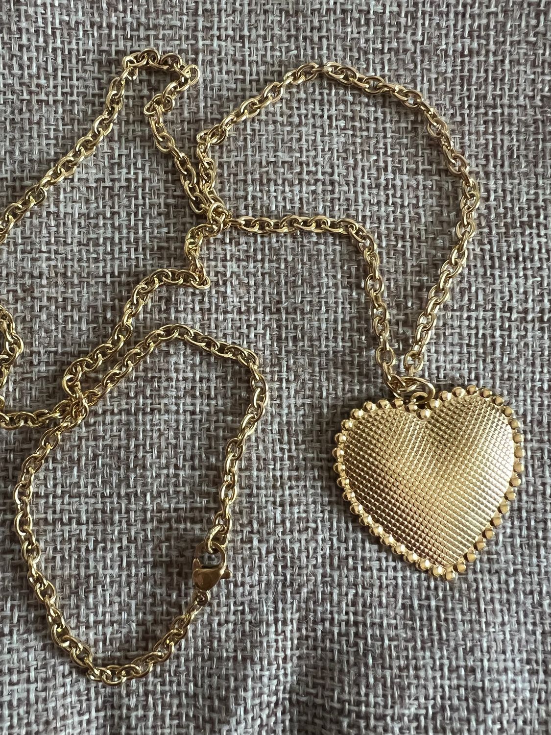 Collier cœur