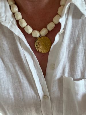 Collier Paris médaillon