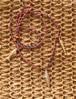 Collier Fish cordon
