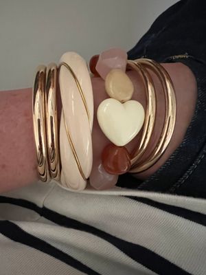 Bracelet baroque cœur