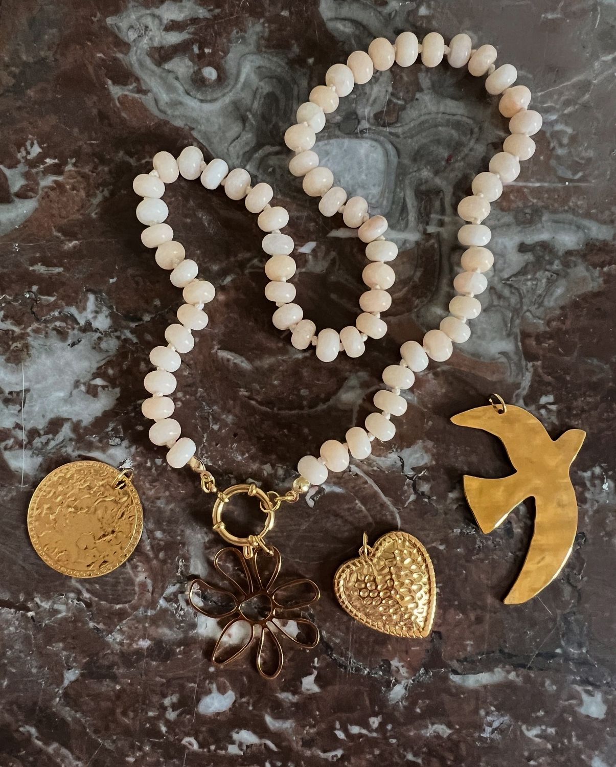 Collier Côme yellow