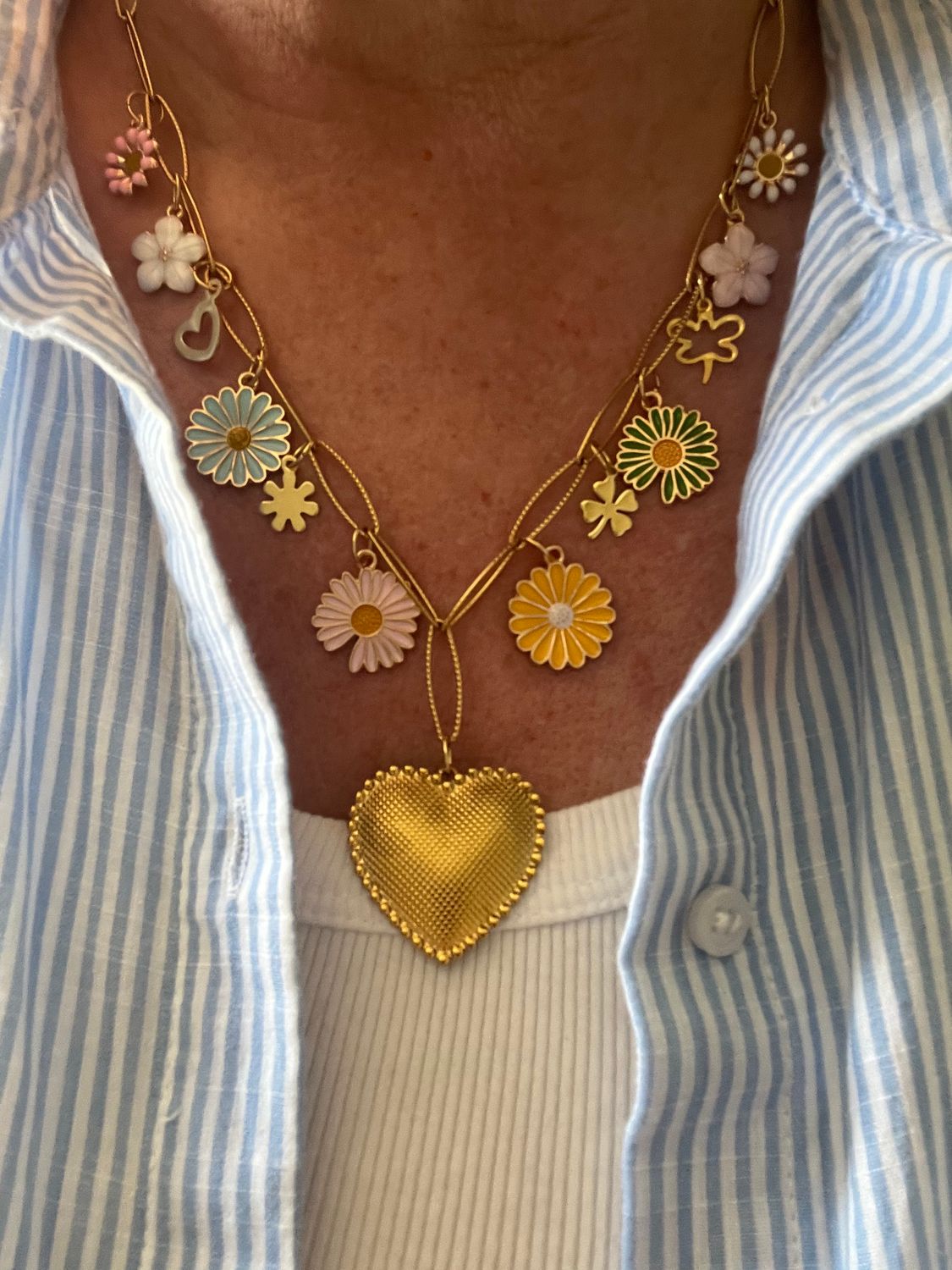 Collier Flowers multi