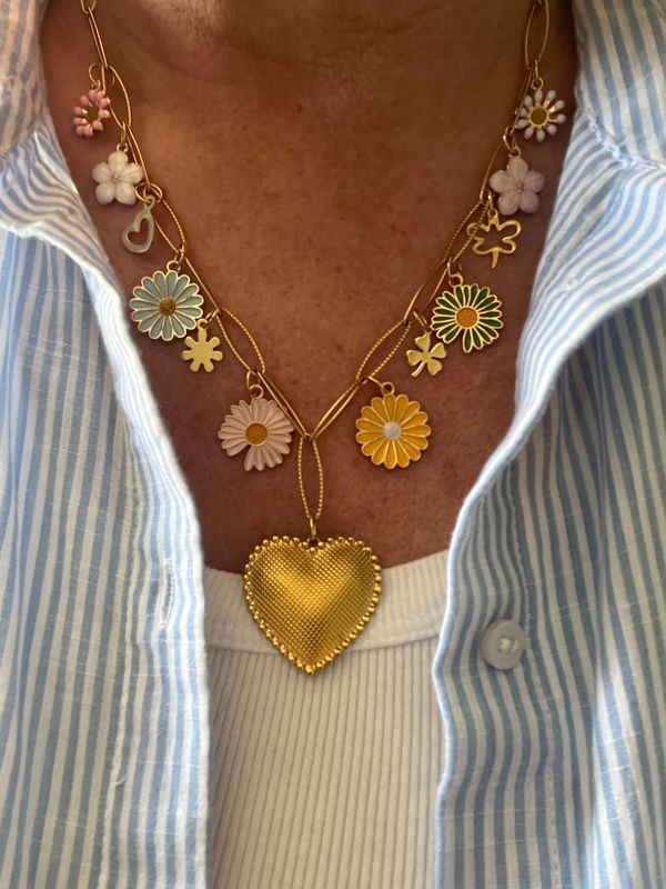 Collier Flowers multi