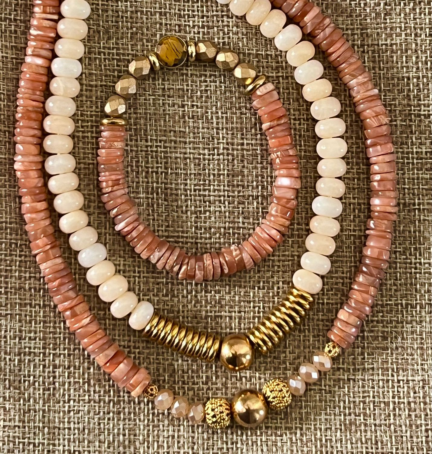 Collier Portofino Peach