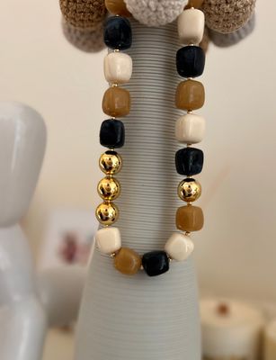 Collier Amalfi trio navy