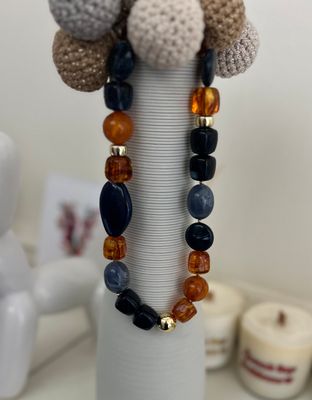 Collier Copacabana bleu nuit