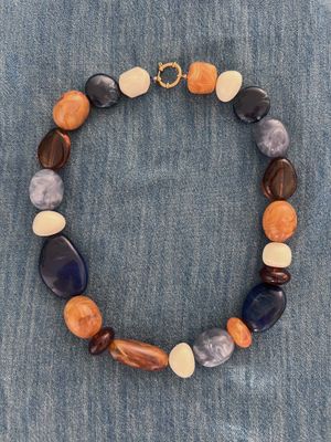 Collier Copacabana navy