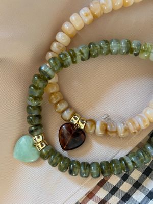 Collier Loulou kaki