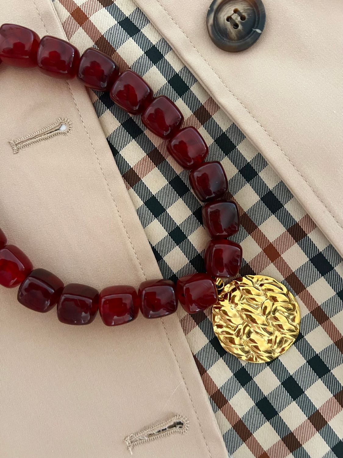 Collier Amalfi médaillon