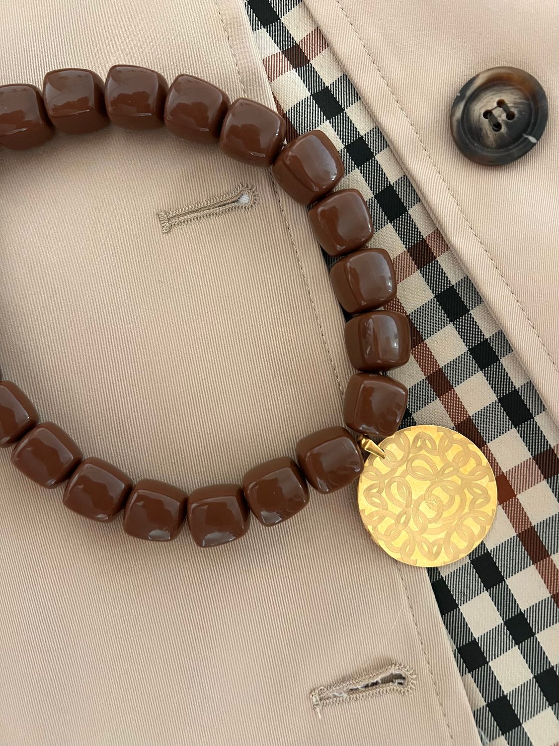 Collier Amalfi médaillon