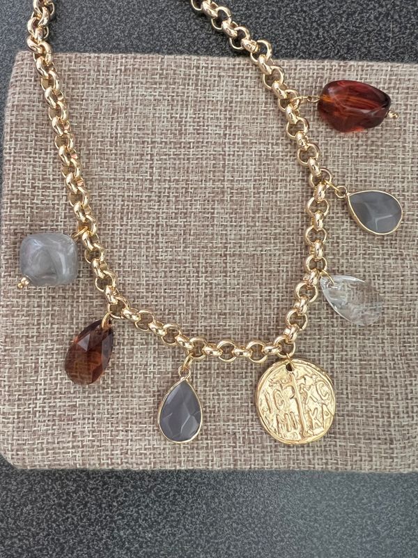 Collier Hope gris
