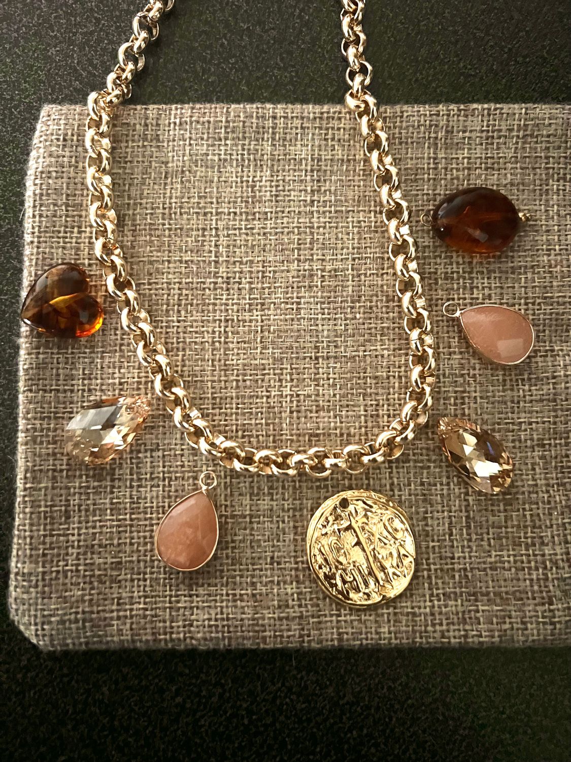 Collier Hope peach