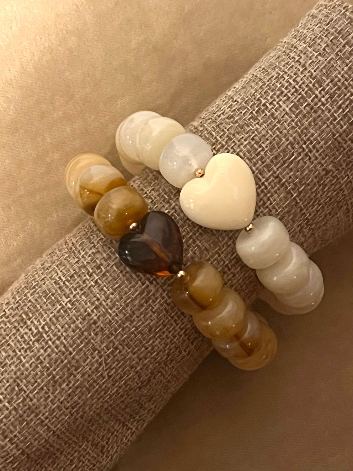 Bracelet  Loulou crème