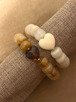 Bracelet  Loulou beige