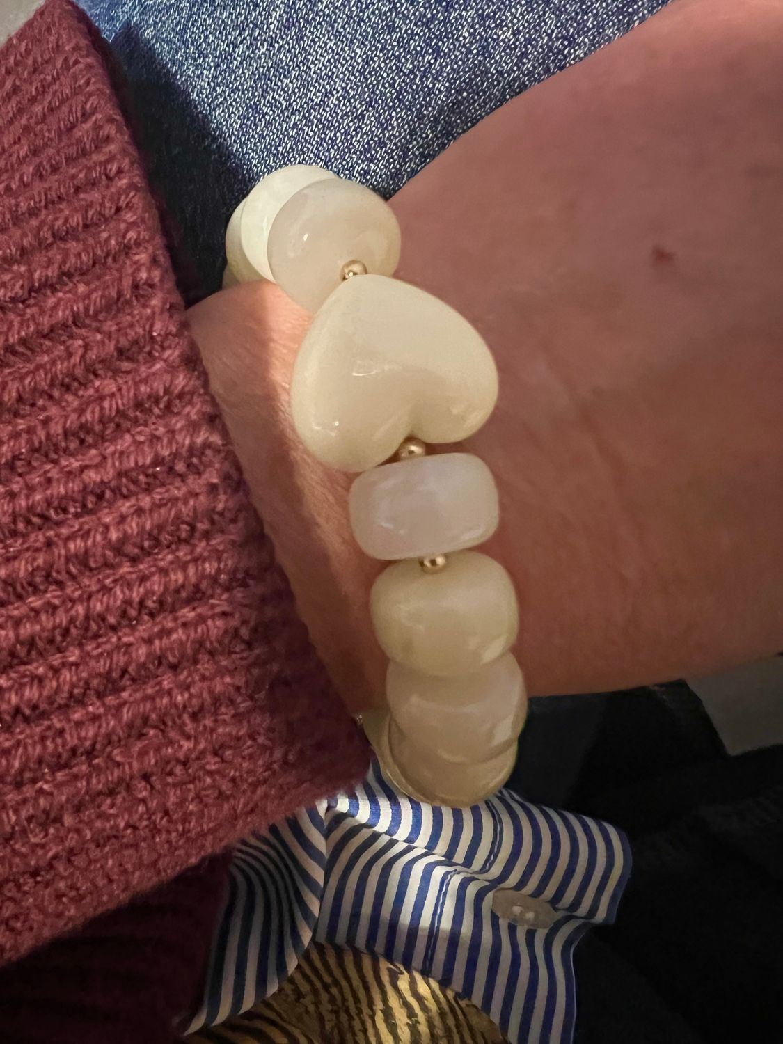 Bracelet  Loulou crème