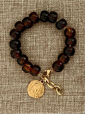 Bracelet Loulou ambré