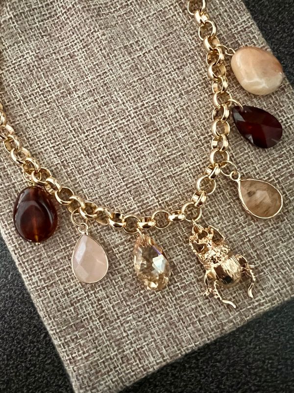 Collier Hope scarabée