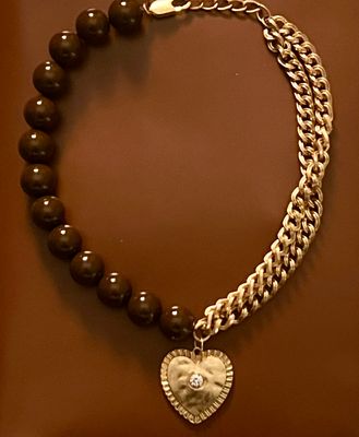 Collier Gabriel choco