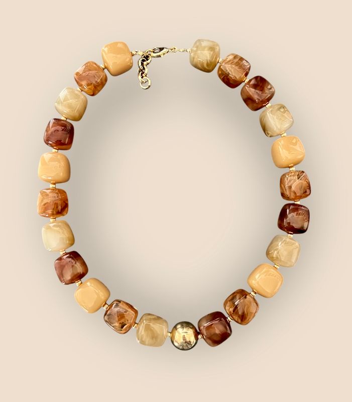 Collier Amalfi camel